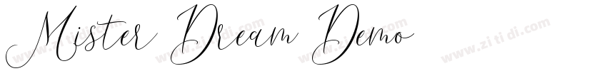 Mister Dream Demo字体转换